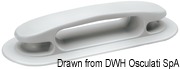 Grey bow ring 95 x 175 x 22 mm - Artnr: 66.080.25 43