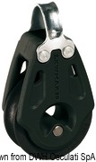 Control Blocks with stainless ball bearings - For ropes mm. 5/10 - Triple with becket - Kod. 68.406.41 53