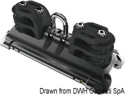 NTR Mainsheet Cars - With shackle and 1 pair CL sheaves - Size 2 - Kod. 68.711.02 43