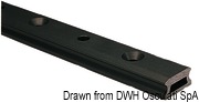 Drilled Track - For Lewmar travellers size 1 - Kod. 68.743.01 8