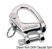 Quick-release Synchro Snap Shackle - For hoist blocks size mm. 90 - Kod. 68.940.90 1