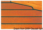 Listwy pokładowe ARC z drewna tekowego - Teak deck board 60x10x2500 - Kod. 71.101.30 5