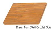 Deska do krojenia ARC - Teak chopping board 200x275mm - Kod. 71.602.99 5