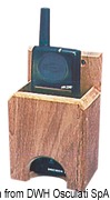 Teak-VHF-Halter 122x34x40mm - Art. 71.603.16 5