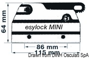 Easylock Mini - podwójny - Kod. 72.090.20 9