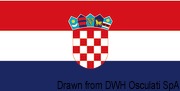 Flaga - Chorwacja . 30x45 cm - Kod. 35.457.02 4