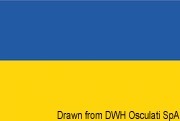 Flag Ukraine 50 x 75 cm - Artnr: 35.462.04 4