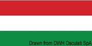 Flaga - Węgry . 40x60 cm - Kod. 35.465.03 4