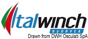 Italwinch Smart Plus windlass 1000 W 24 V - 8 mm gypsy, w/drum - Kod. 02.404.44 9