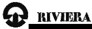 Kompas do zabudowy RIVIERA 5" - RIVIERA BW1/AV compass 5“ - Kod. 25.012.00 22