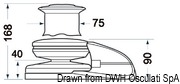 LEWMAR V2 windlass, 700 W. Low. Chain 6 mm. - Kod. 02.550.06 13