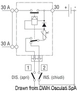 Battery switch/battery isolator switch 24 V - Artnr: 14.383.24 6