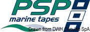 Taśma izolacyjna z PCV - PSP MARINE TAPES opóźniająca rozprzestrzenianie się pożaru - Insulating tape blue 19 mm - Kod. 65.116.51 10