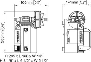 Marco UP3-CK Portable gear pump kit 4 gpm - 15 l/min (24 Volt) 13